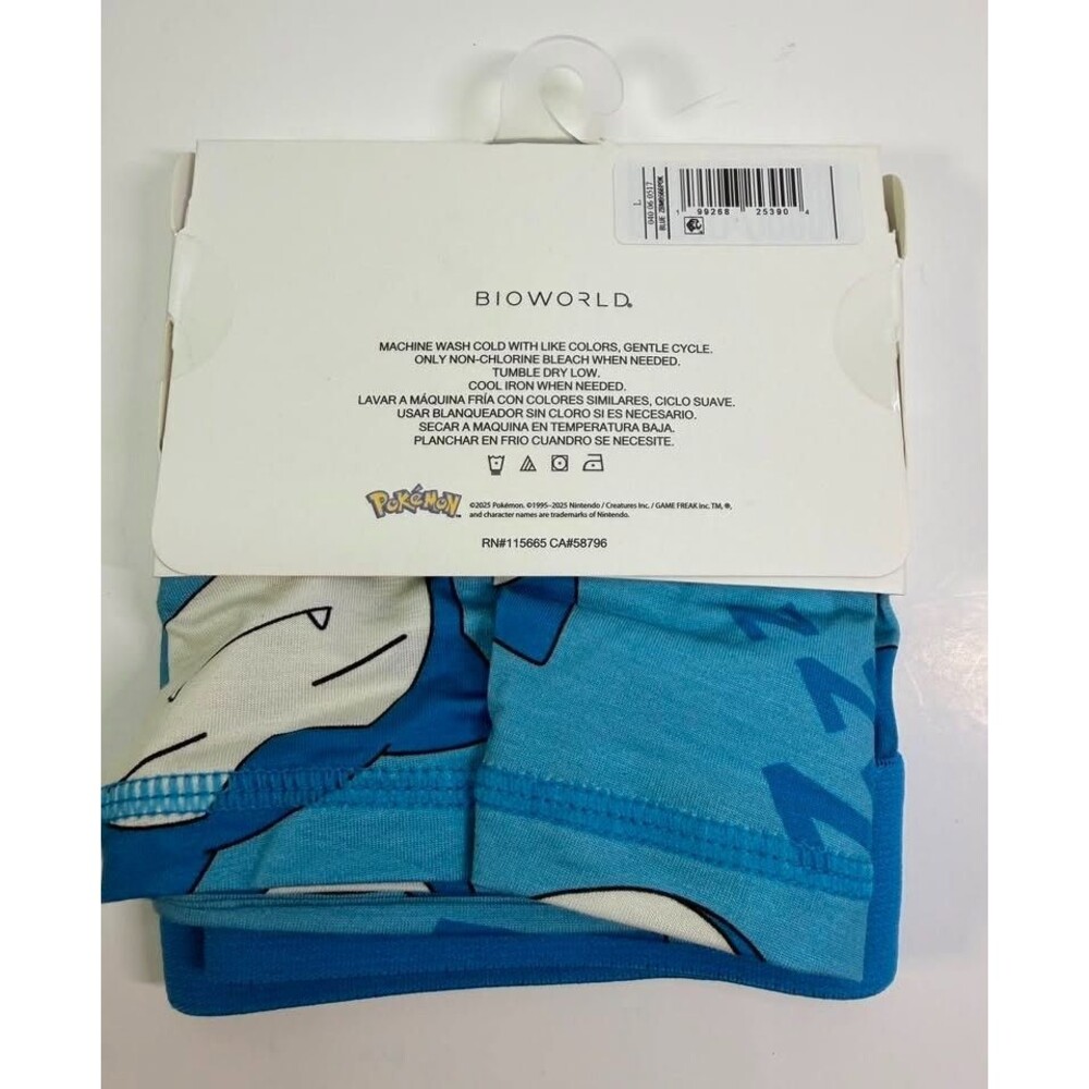 Pokémon Snorlax Men’s Boxer Briefs (Size L 36–38) - Picture 3 of 3